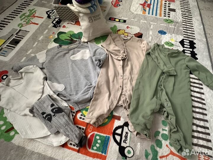 Пакет вещей на мальчика 68 74 размер