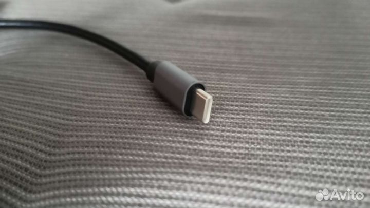 Переходник 3 в 1 с Type-C на USB hdmi