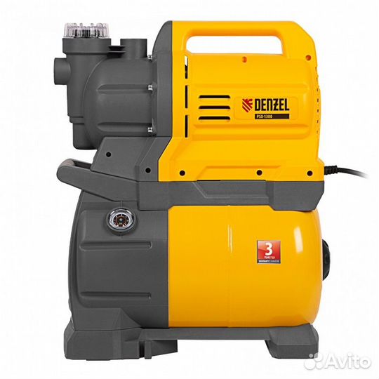 Насосная станция psх1300, 1300 Вт, 4500 л/ч, ресив