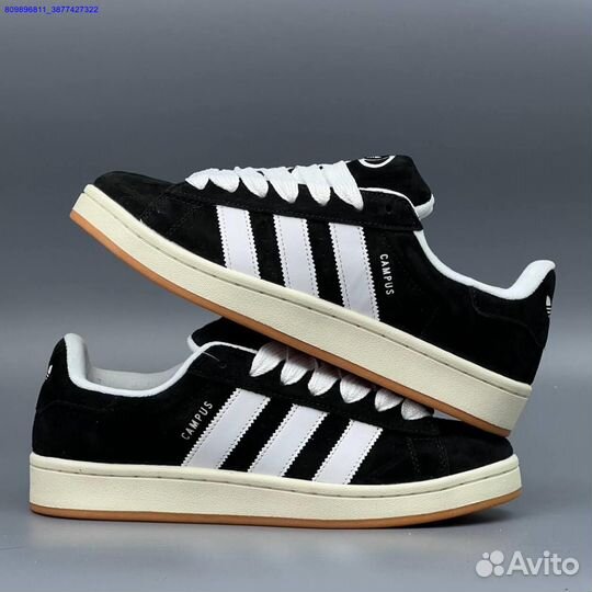 Кроссовки Adidas Campus 00 Black (Арт.28153)