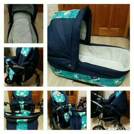 Коляска 2 в 1 Indiana