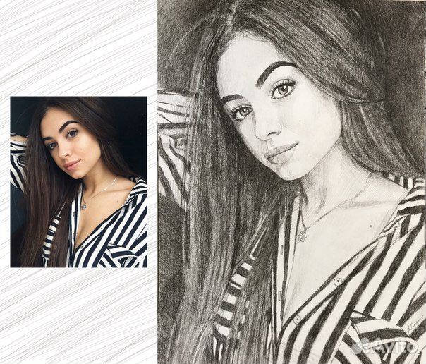 Портрет по фото, картины, художник