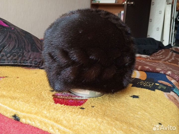 Шапка норковая женская бу