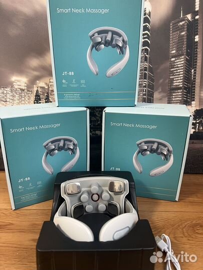 Многофункциональный массажер для шеи