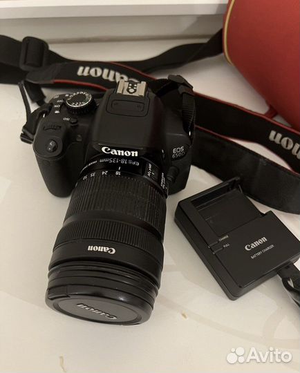 Зеркальный фотоаппарат canon 650d +