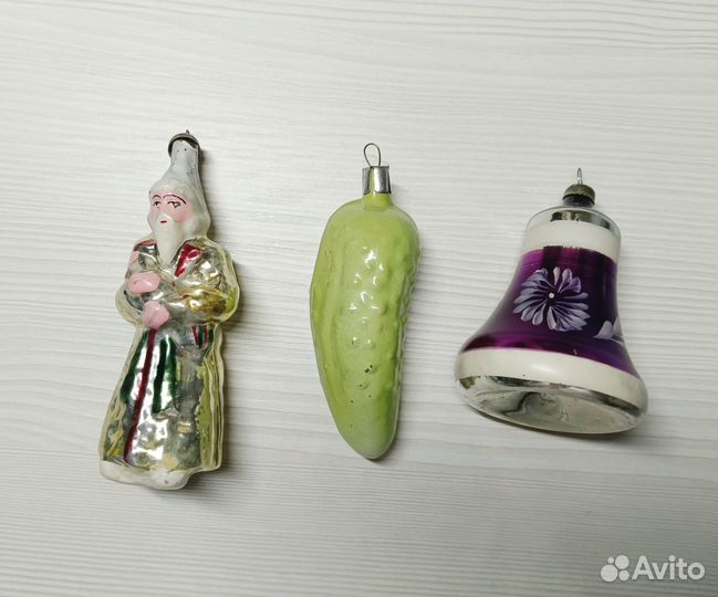 Редкие ёлочные игрушки СССР