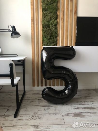 Метровый шар «5» «2»