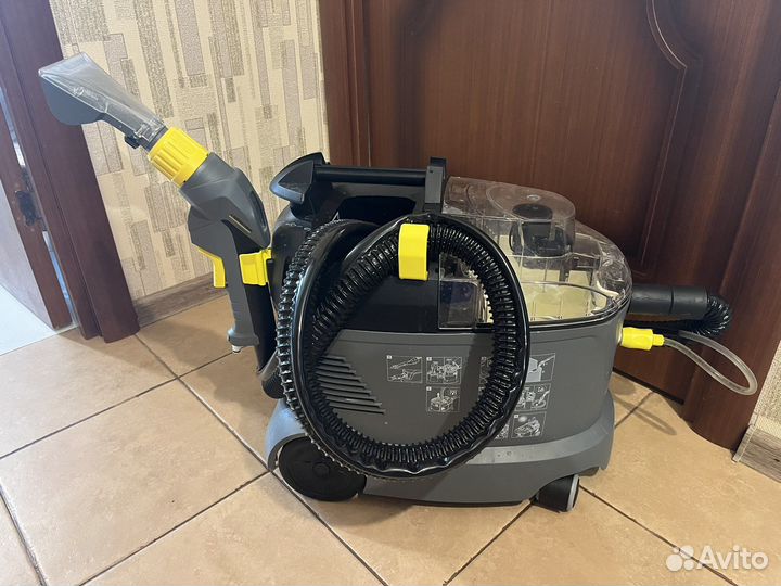 Моющий пылесос и пароочиститель Karcher в аренду