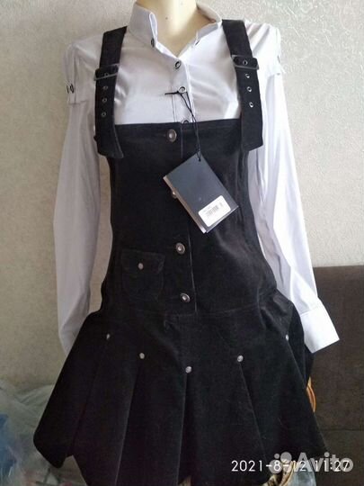 Блузка новая, Р 44,сарафан микровельвет Р 42