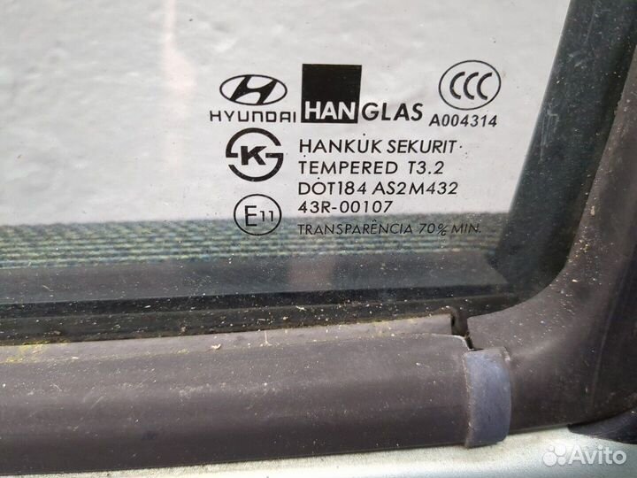 Дверь боковая левая задняя Hyundai Matrix, 2005