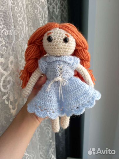 Вязаная кукла