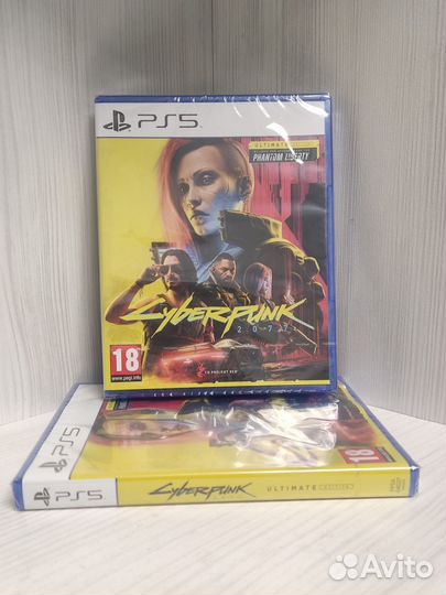 Cyberpunk 2077 Ultimate edition ps5 диск