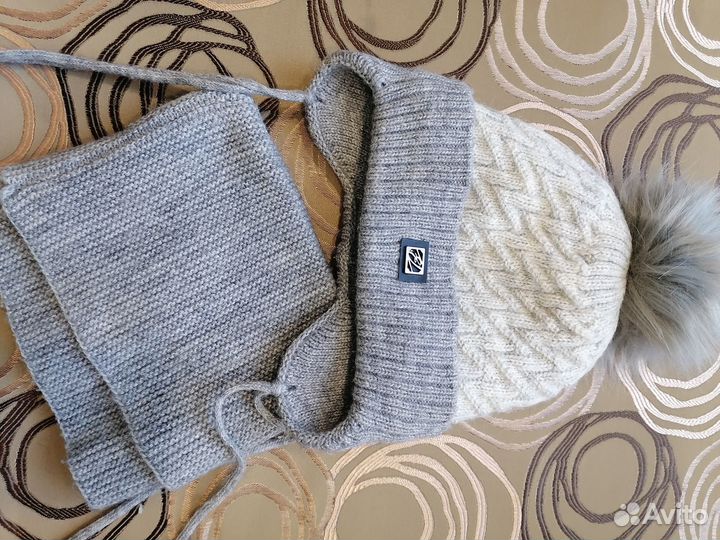 Набор шапка и снуд