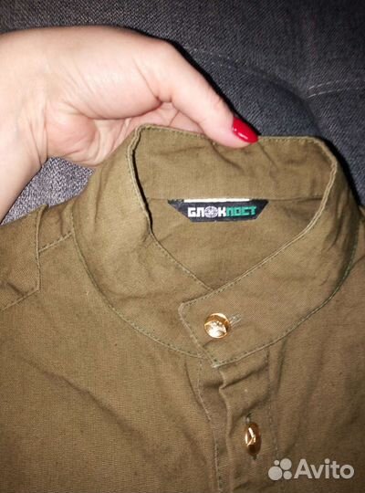 Гимнастёрка детская, юбка