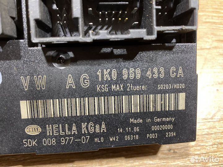 Блок комфорта VAG 1K0959433CA Арт. 100822
