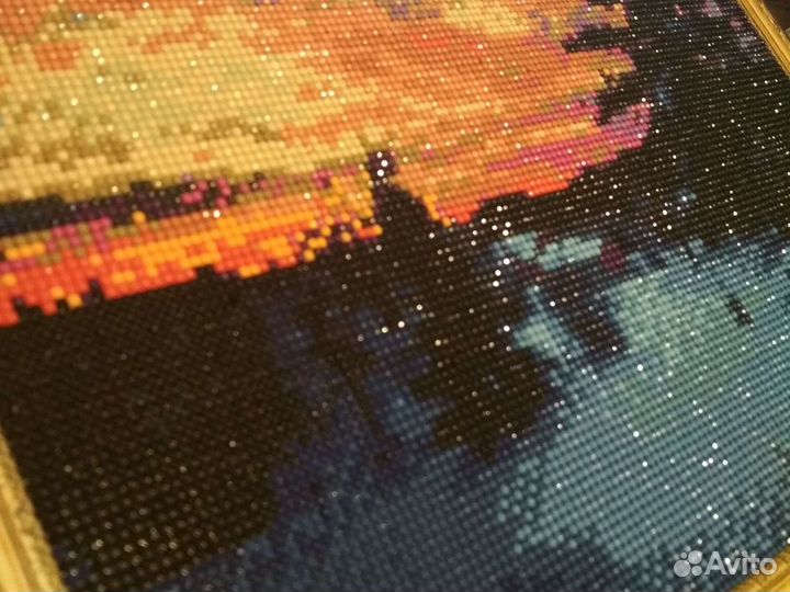Картина на подрамнике алмазная