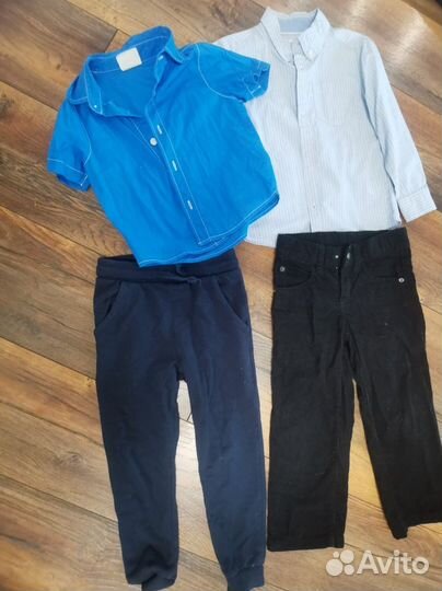 Детские вещи пакетом на мальчика 2-4 года