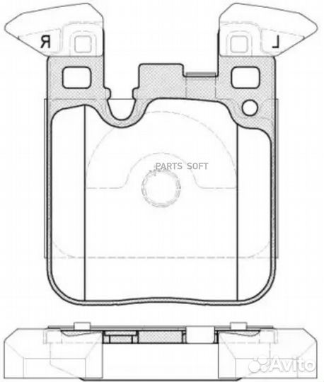 Road house 2153900 21539.00Колодки торм.дисковые