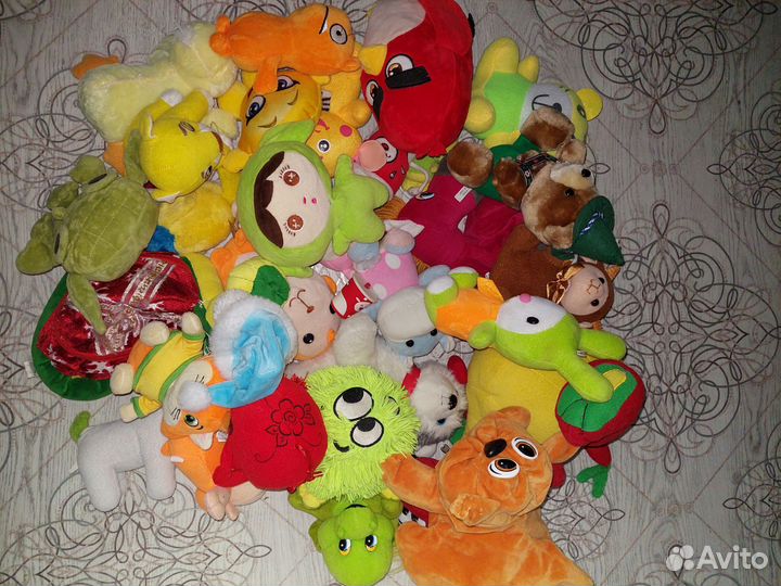 Мягкие игрушки пакетом