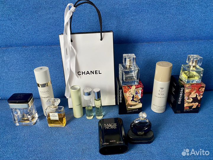 Духи Chanel, Chance, Eisenberg Le Peche, флаконы