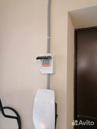 Автозарядочная установка.Монтаж.электромонтер