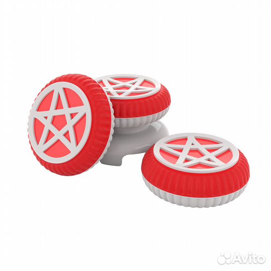 PS4,PS5 насадки на стики Rainbo 3шт.,разной высоты