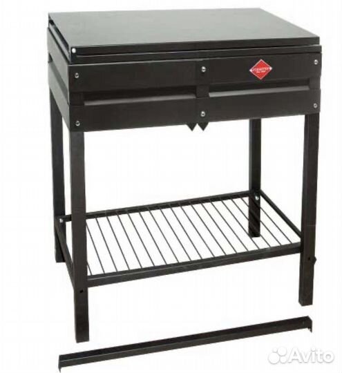 Термо-мангал со стационарной полкой/ столом