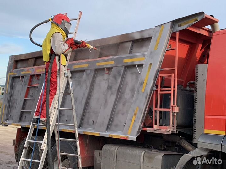 Пескоструй, пескоструйная обработка, покраска