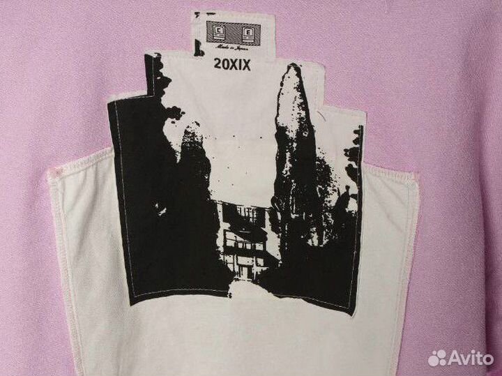 Свитшот Cav Empt в розовом цвете унисекс