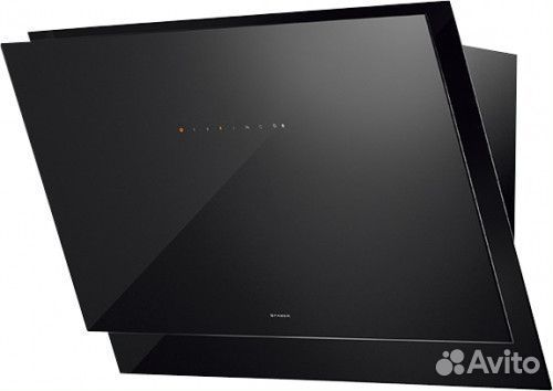 Вытяжка faber black TIE BRS+ BK A80