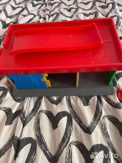 Икеа игрушка гараж-парковка lillabo