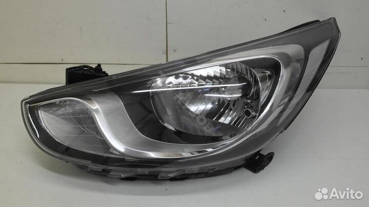 Solaris 1 10-14 Новая Китай фара левая