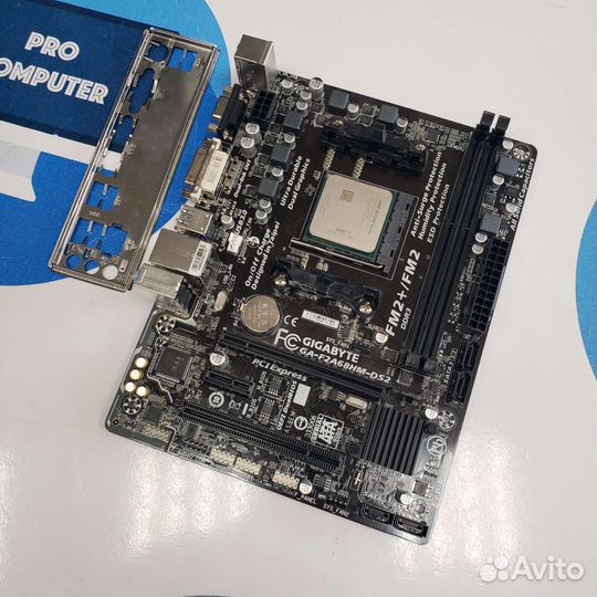 Материнская плата FM2+ и A8-7600