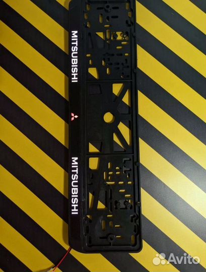 Номерная рамка c вашим лого и дизайном