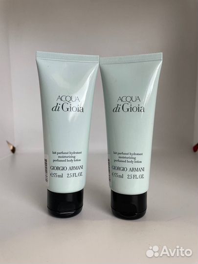 Giorgio armani acqua di gioia Si молочко для тела