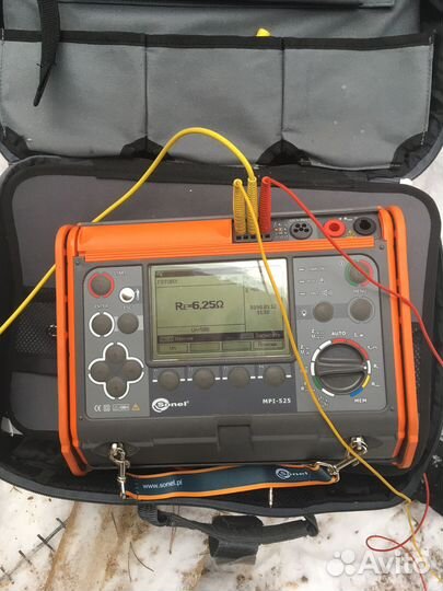 Электролаборатория. Замер сопротивления изоляции