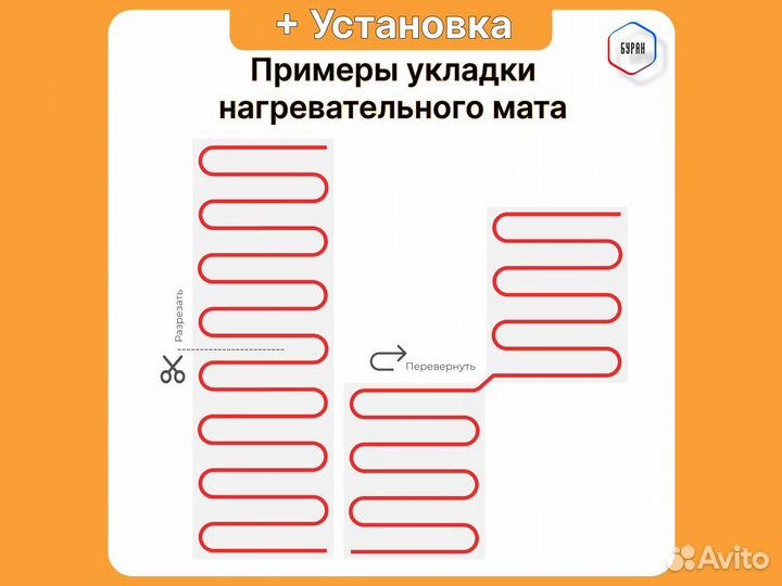 Теплый пол Russian Heat 3 кв.м