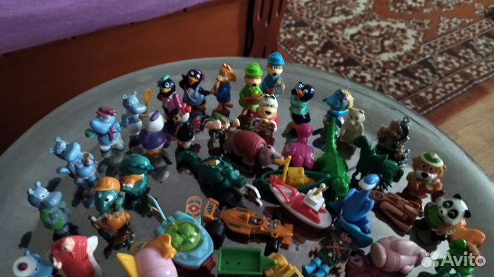 Игрушки из киндера 90х