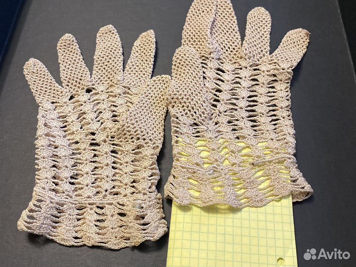 Перчатки винтажные