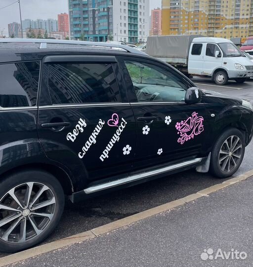 Плотерная резка, наклейки на машину, стикеры