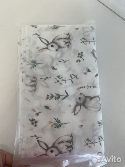 Муслиновые пеленки новые