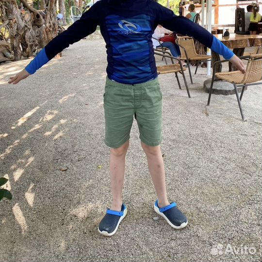 Лонгслив для купания aropec 140-152 синий