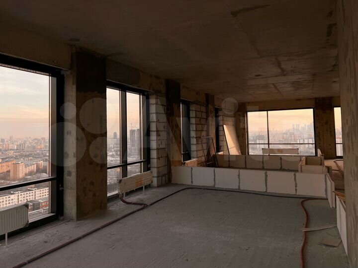 Своб. планировка, 128,3 м², 33/34 эт.