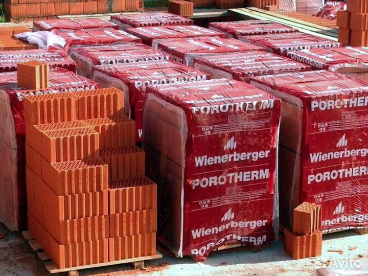 Теплая керамика Керамические блоки Porotherm 12