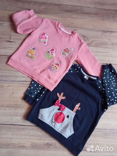Вещи пакетом для девочки размер 110 116