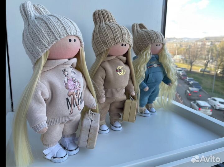 Интерьерная кукла тильда