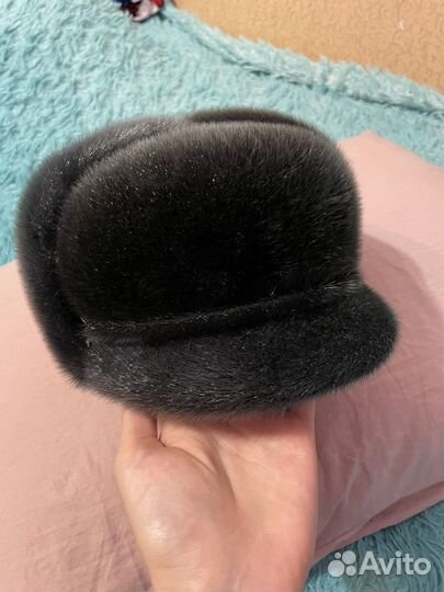 Меховая мужская кепка
