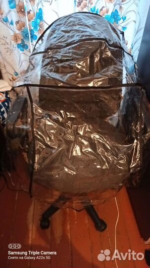 Дождевик на прогулочную коляску