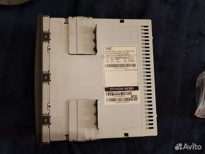 Оригинальная штатная магнитола Киа Рио