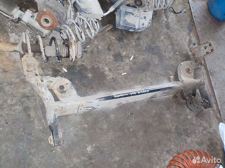 Балка задняя renault clio